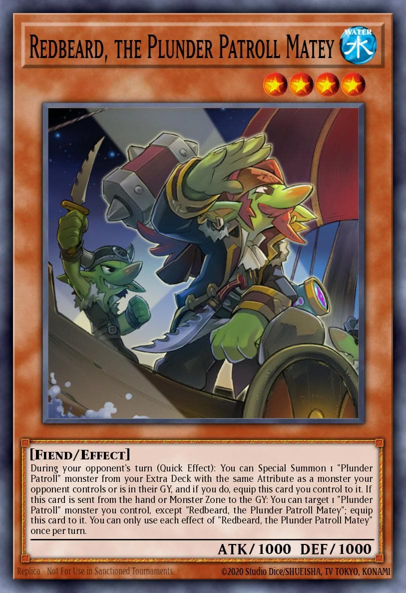 Redbeard, the Plunder Patroll Matey Ignition Assault Special Edition card