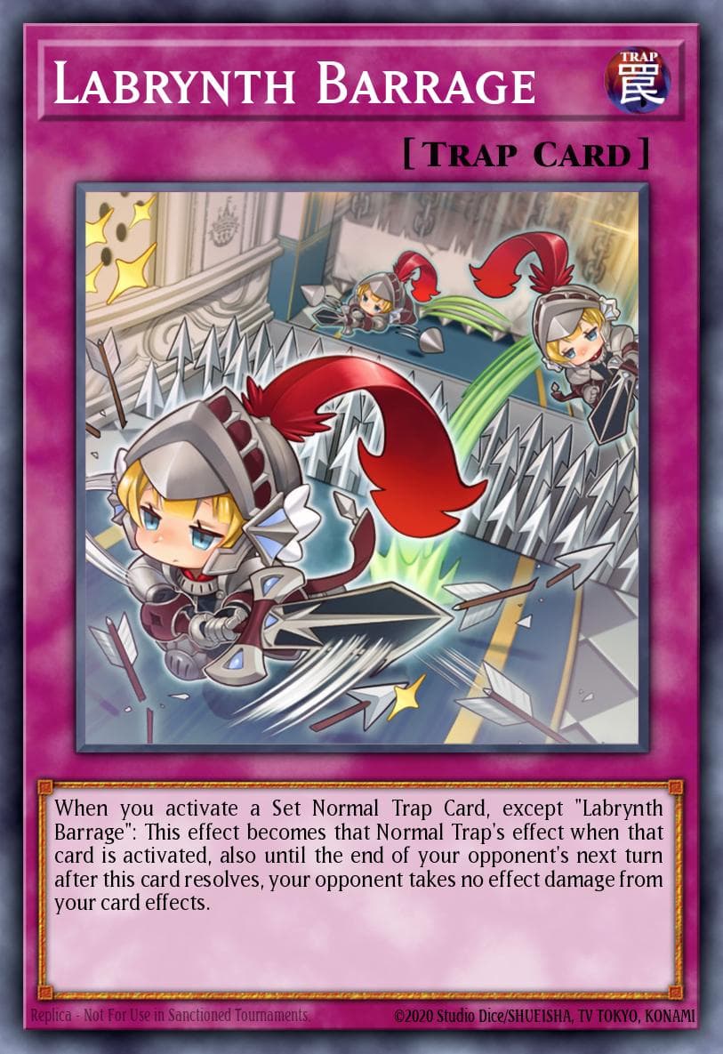 Labrynth Barrage Tactical Masters card