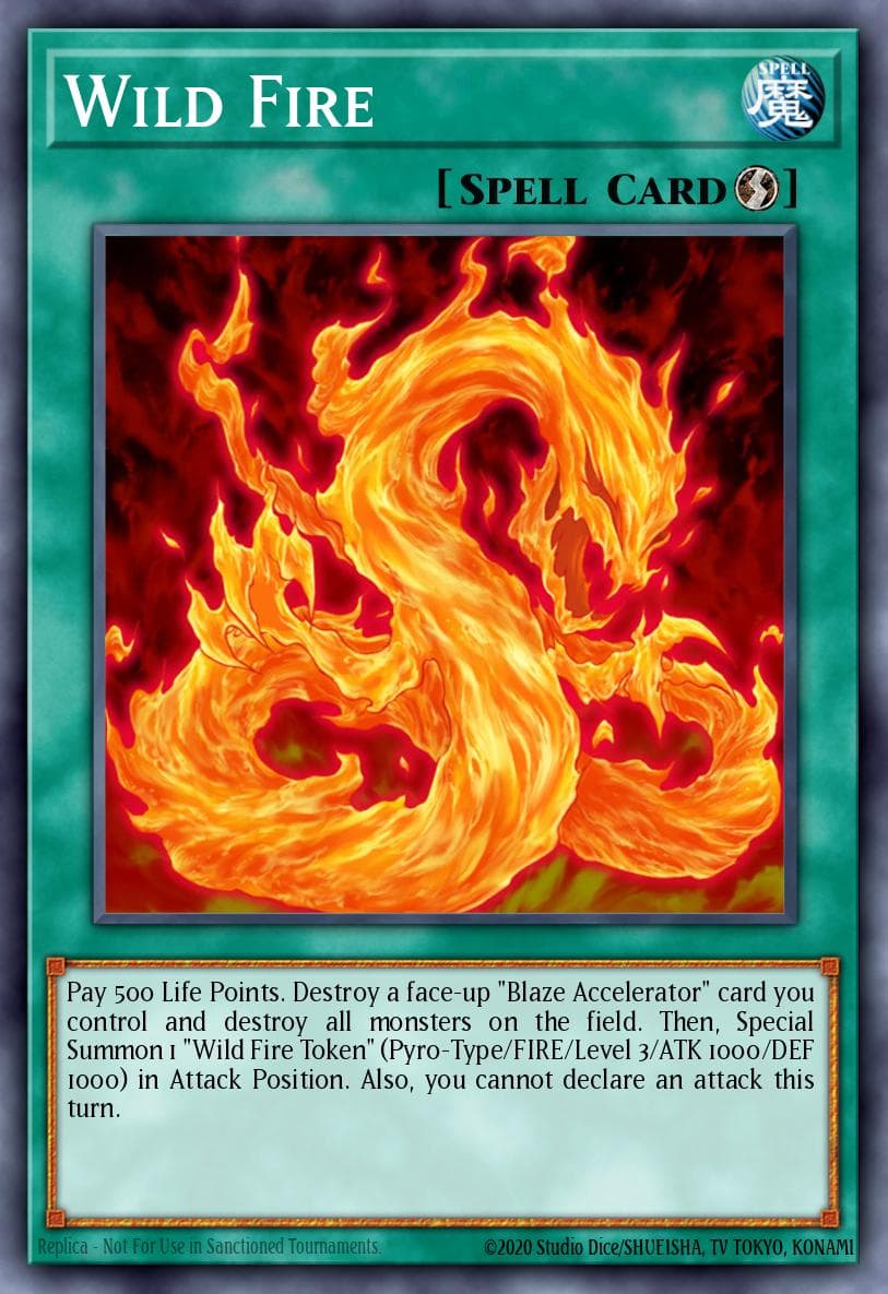 Wild Fire Force of the Breaker: Special Edition card