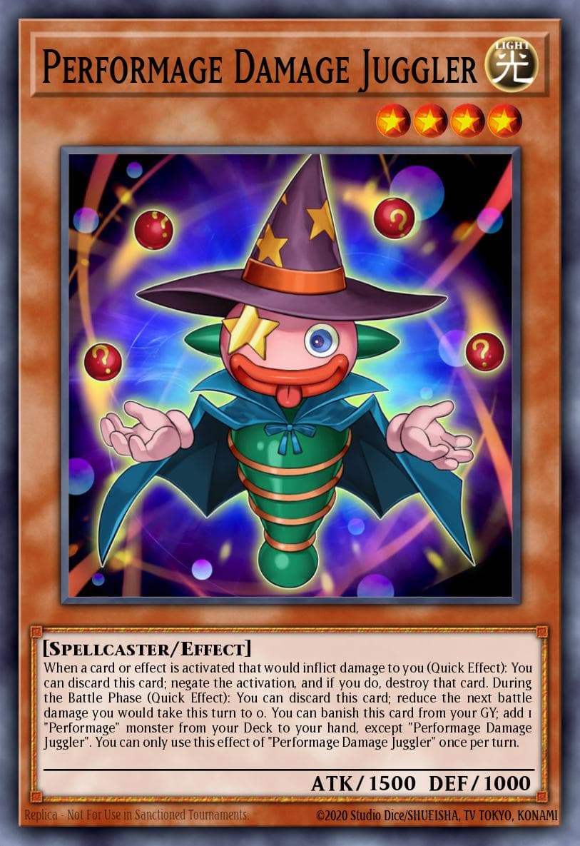 Performage Damage Juggler Clash of Rebellions: Special Edition card