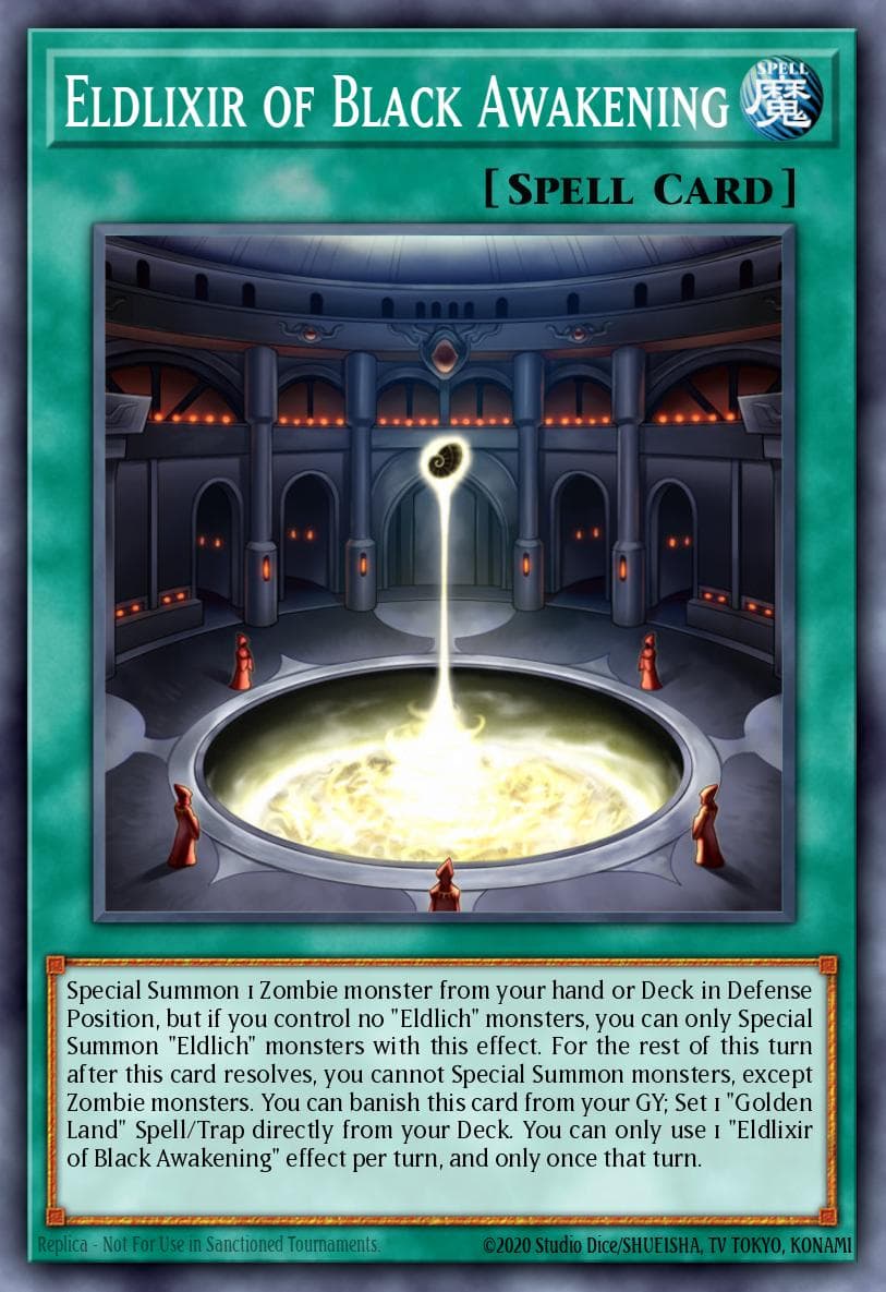 Eldlixir of Black Awakening Rarity Collection 5 card