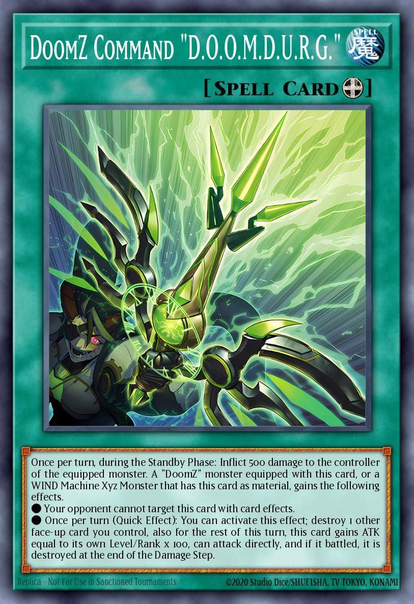 DoomZ Command "D.O.O.M.D.U.R.G." Doom of Dimensions card