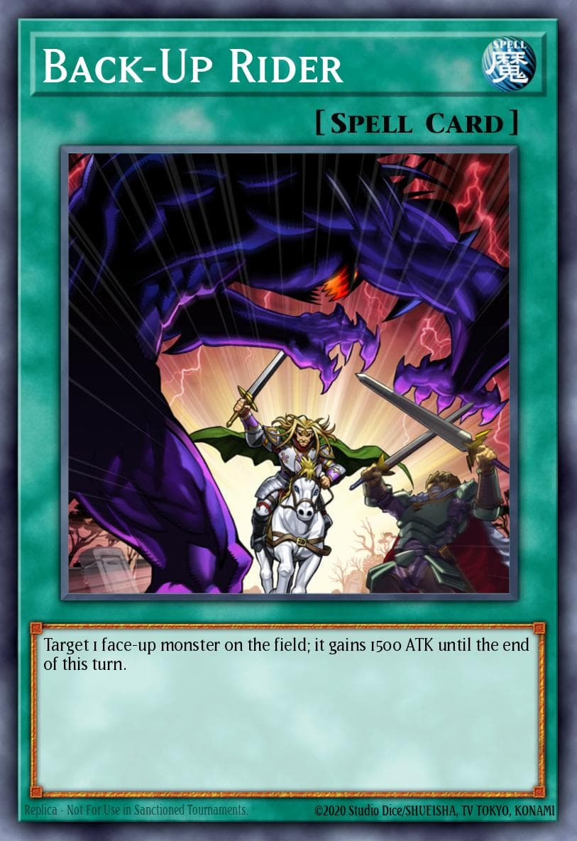 Back-Up Rider 2-Player Starter Set card