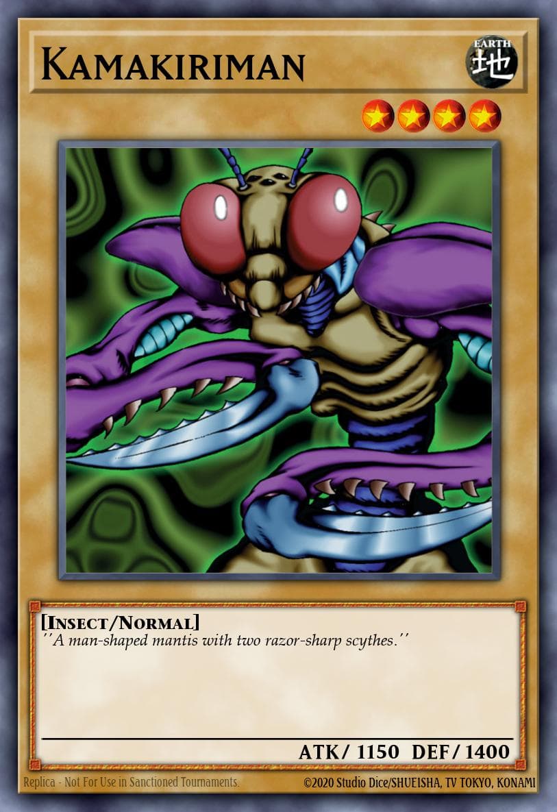 Kamakiriman 遊戲王 card
