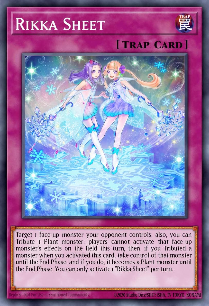 Rikka Sheet Secret Slayers card