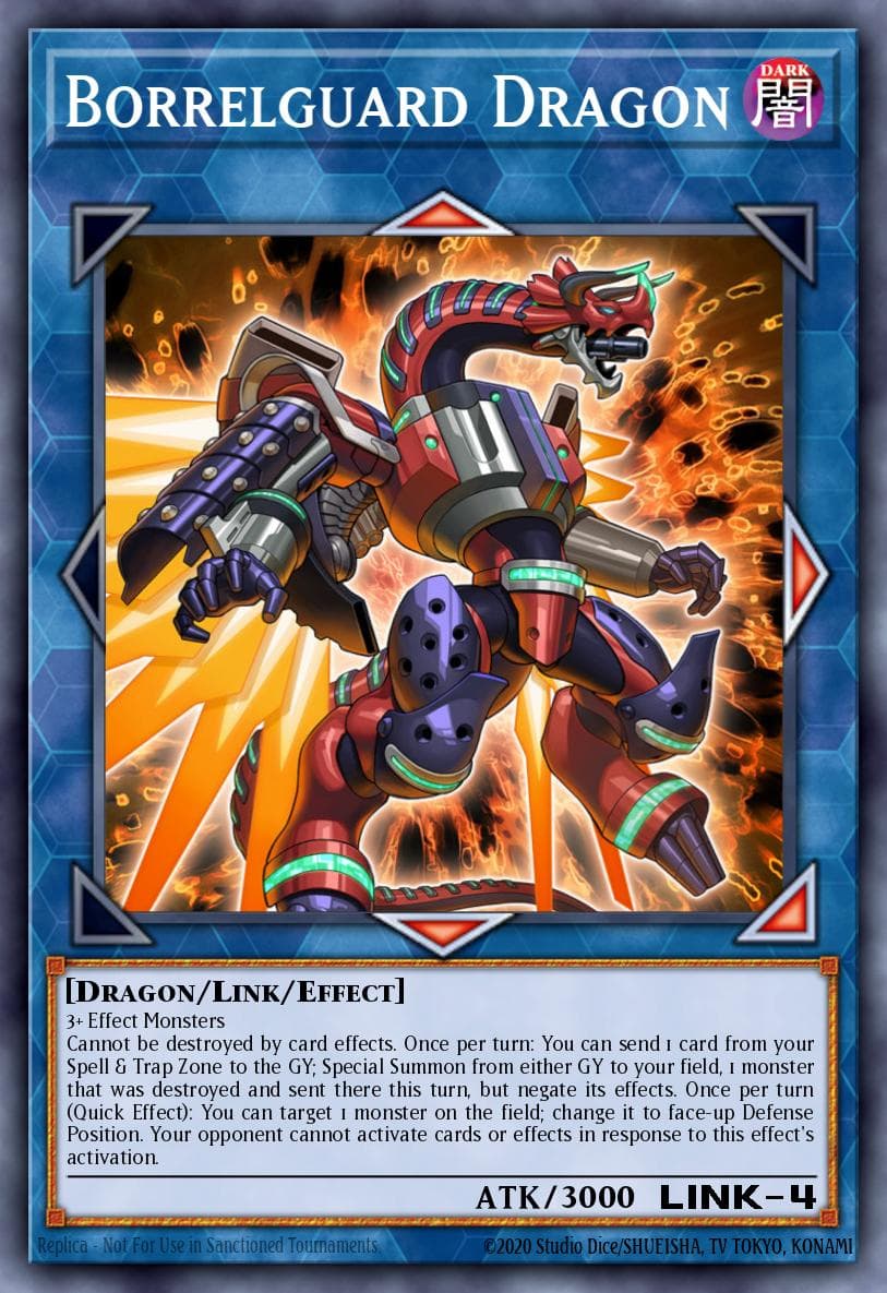 Borrelguard Dragon Battles of Legend: Chapter 1 card