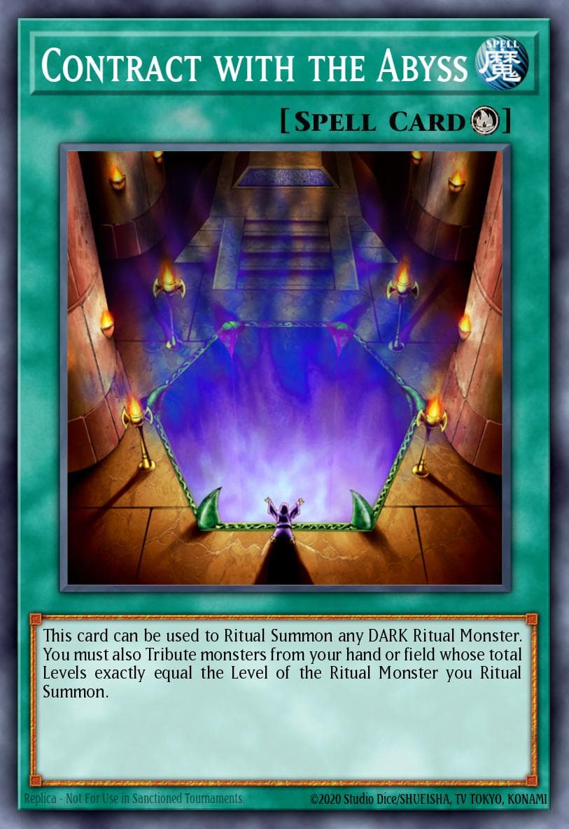 Contract with the Abyss 2022 Tin of the Pharaoh's Gods card