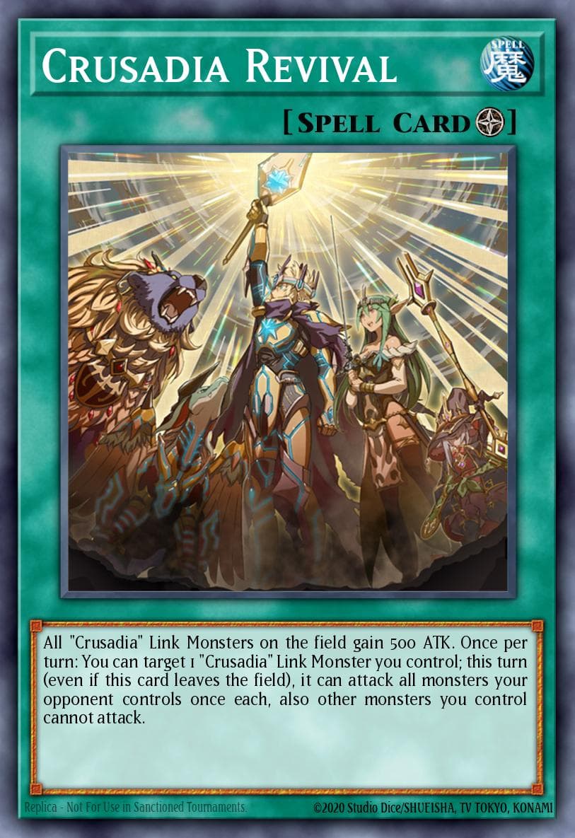 Crusadia Revival 2019 Gold Sarcophagus Tin Mega Pack card