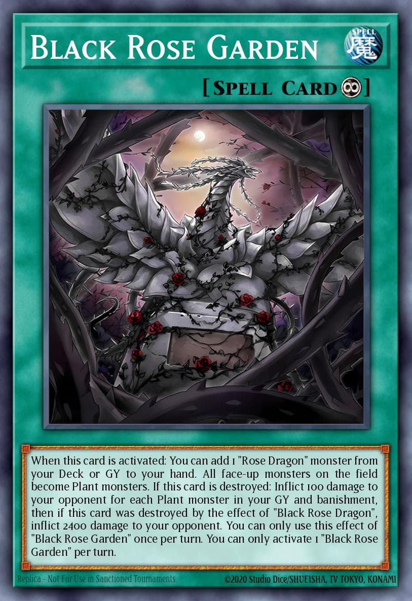 Black Rose Garden Doom of Dimensions card