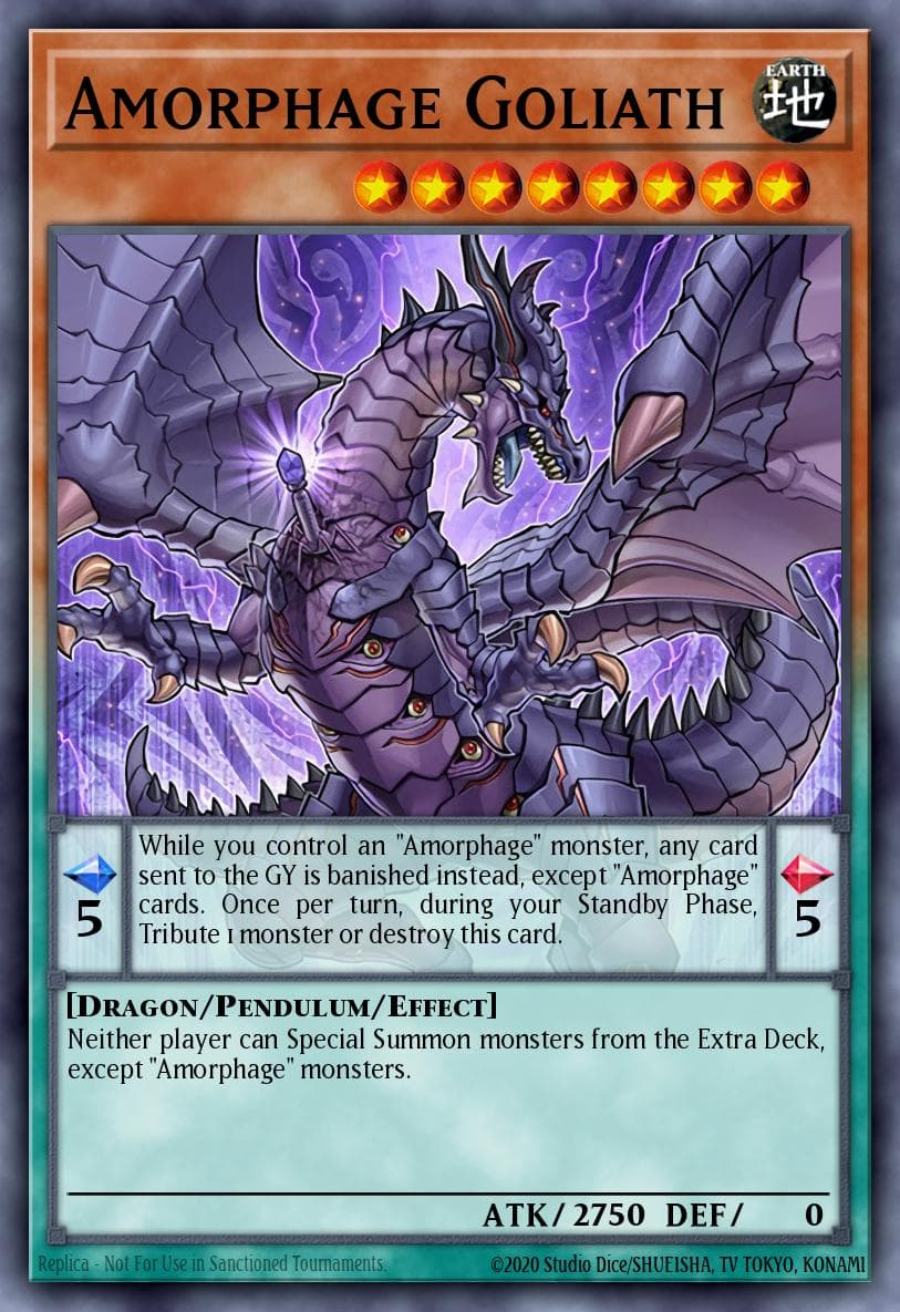 Amorphage Goliath Shining Victories: Special Edition card
