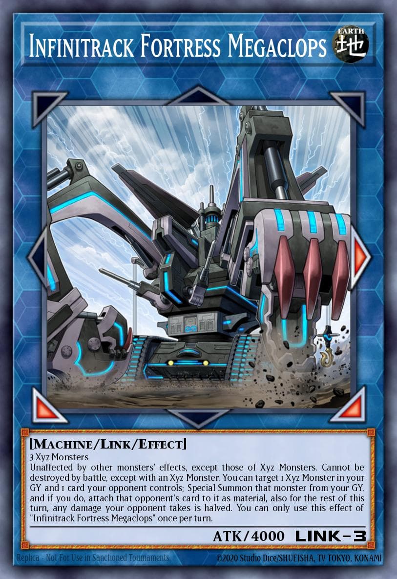Infinitrack Fortress Megaclops The Infinity Chasers card