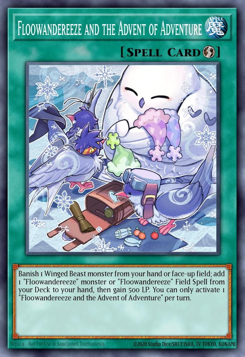 Floowandereeze and the Advent of Adventure Battle of Chaos card