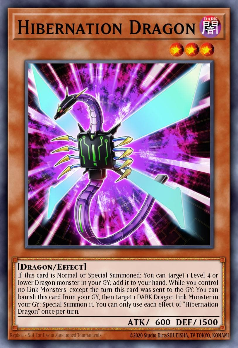 Hibernation Dragon Battles of Legend: Chapter 1 card