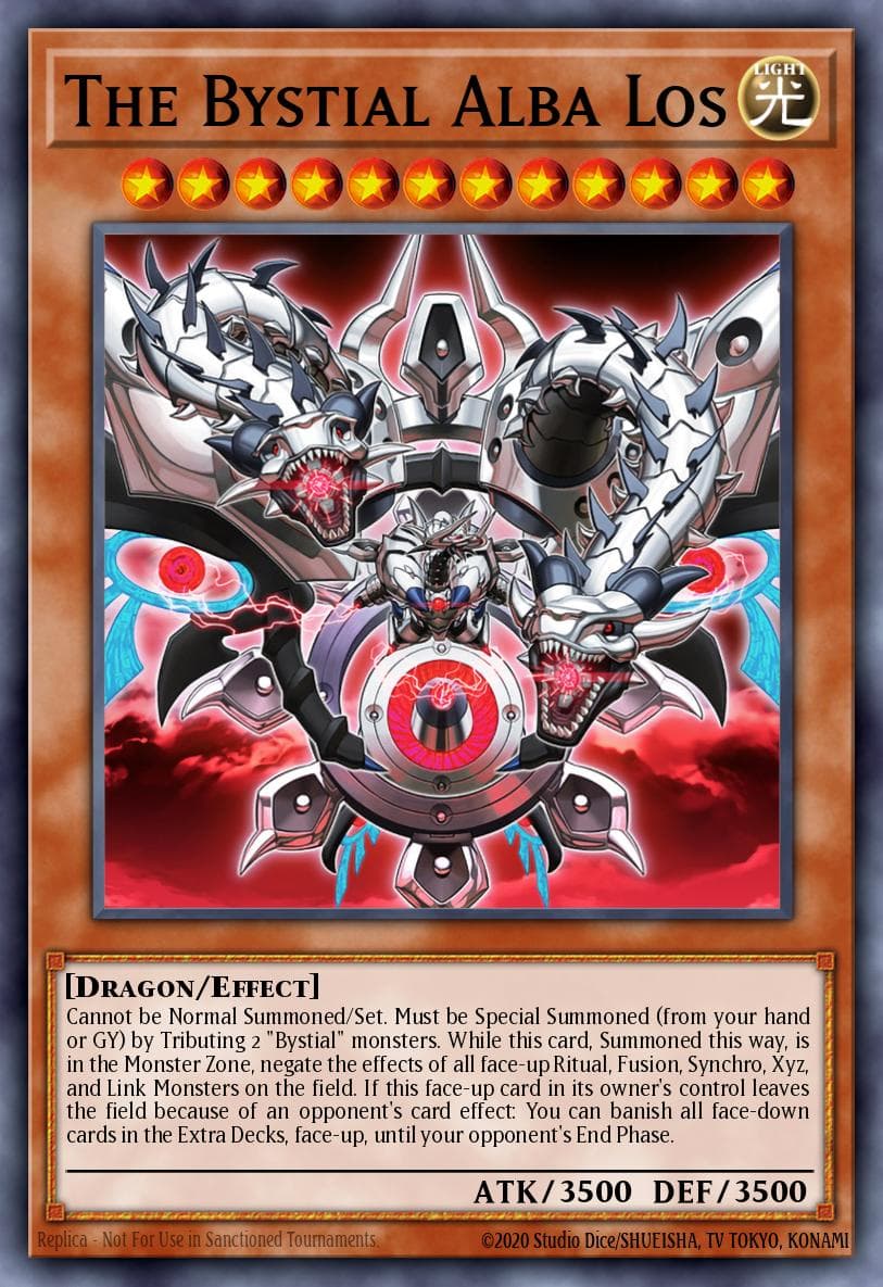 The Bystial Alba Los 25th Anniversary Tin: Dueling Heroes Mega Pack card