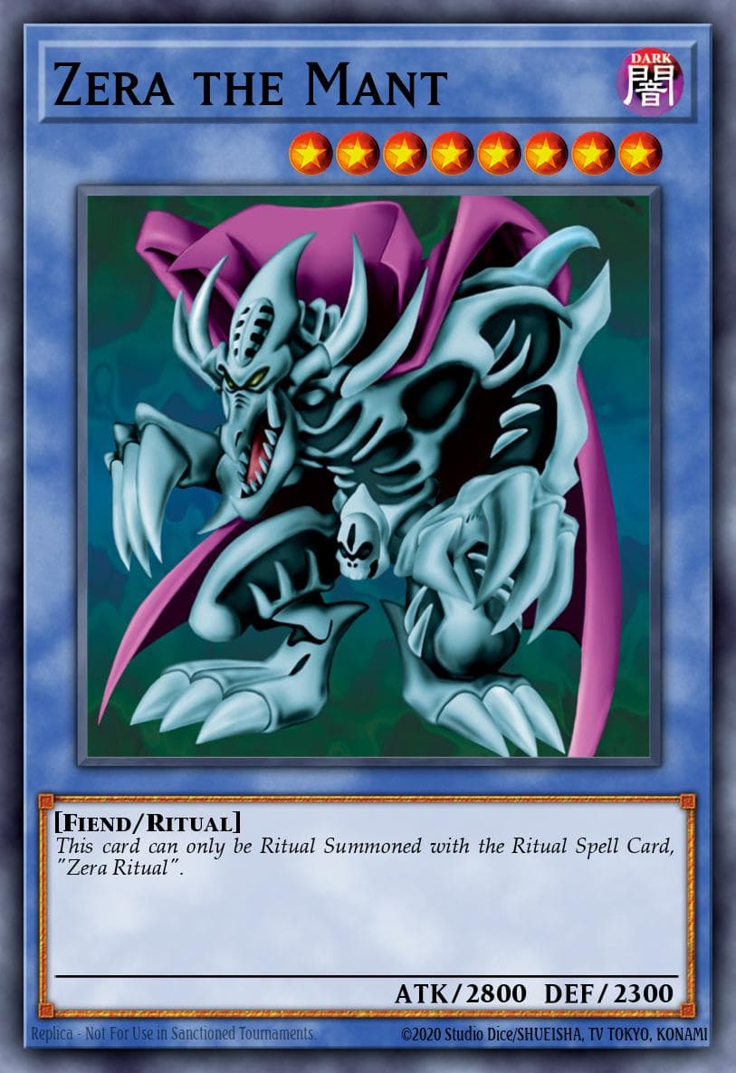 Zera the Mant Speed Duel: Streets of Battle City card