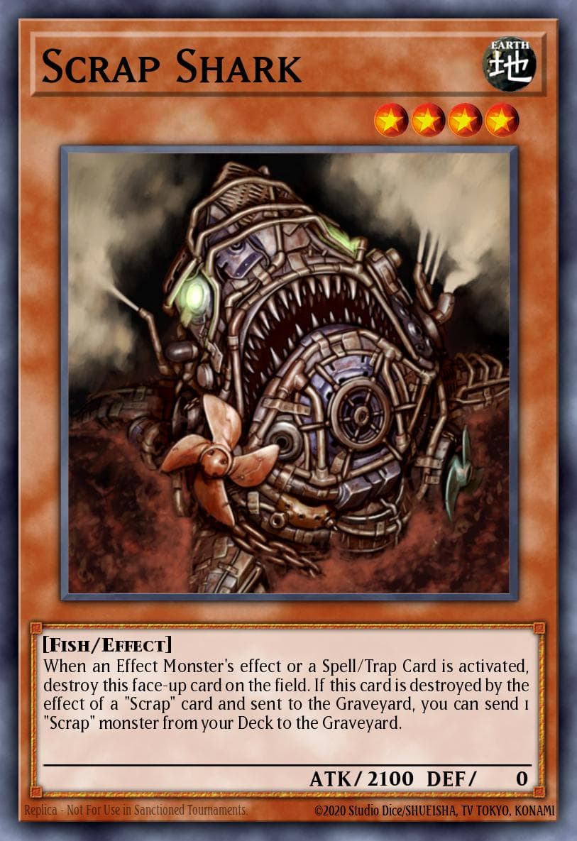 Scrap Shark Storm of Ragnarok: Special Edition card