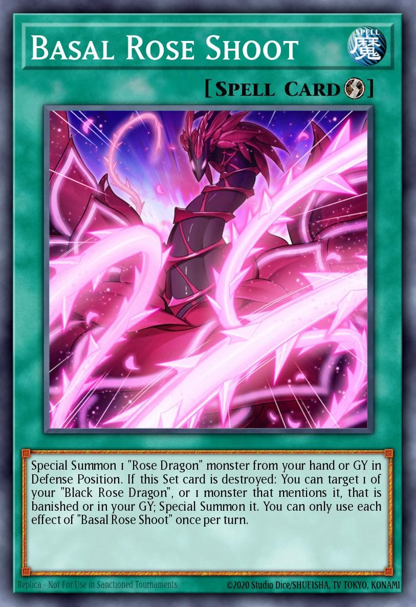 Basal Rose Shoot 2022 Tin of the Pharaoh's Gods card
