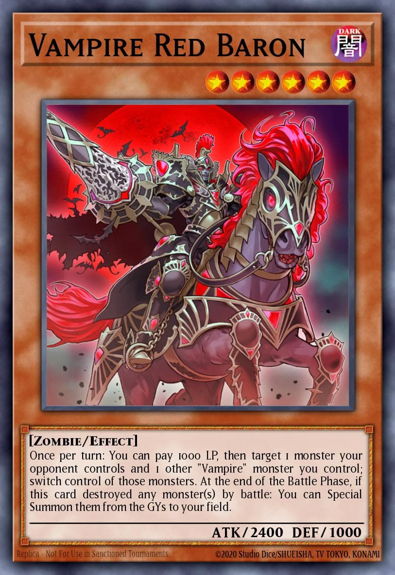 Vampire Red Baron Dark Saviors card