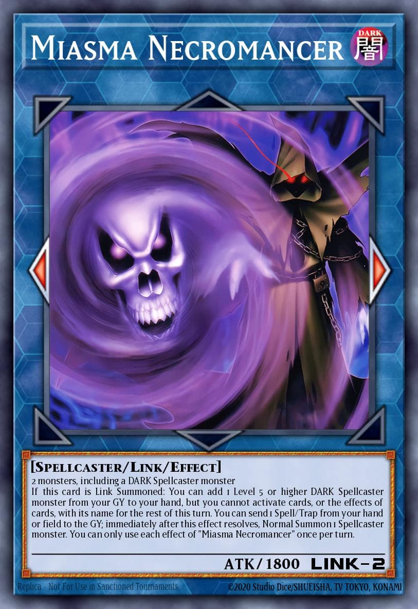 Miasma Necromancer Doom of Dimensions card
