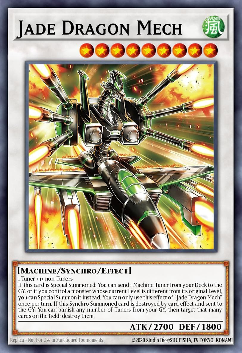 Jade Dragon Mech Burst Protocol card