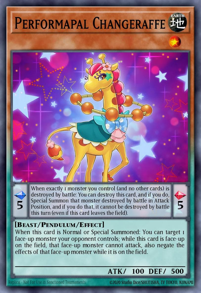 Performapal Changeraffe 2017 Mega-Tin Mega Pack card