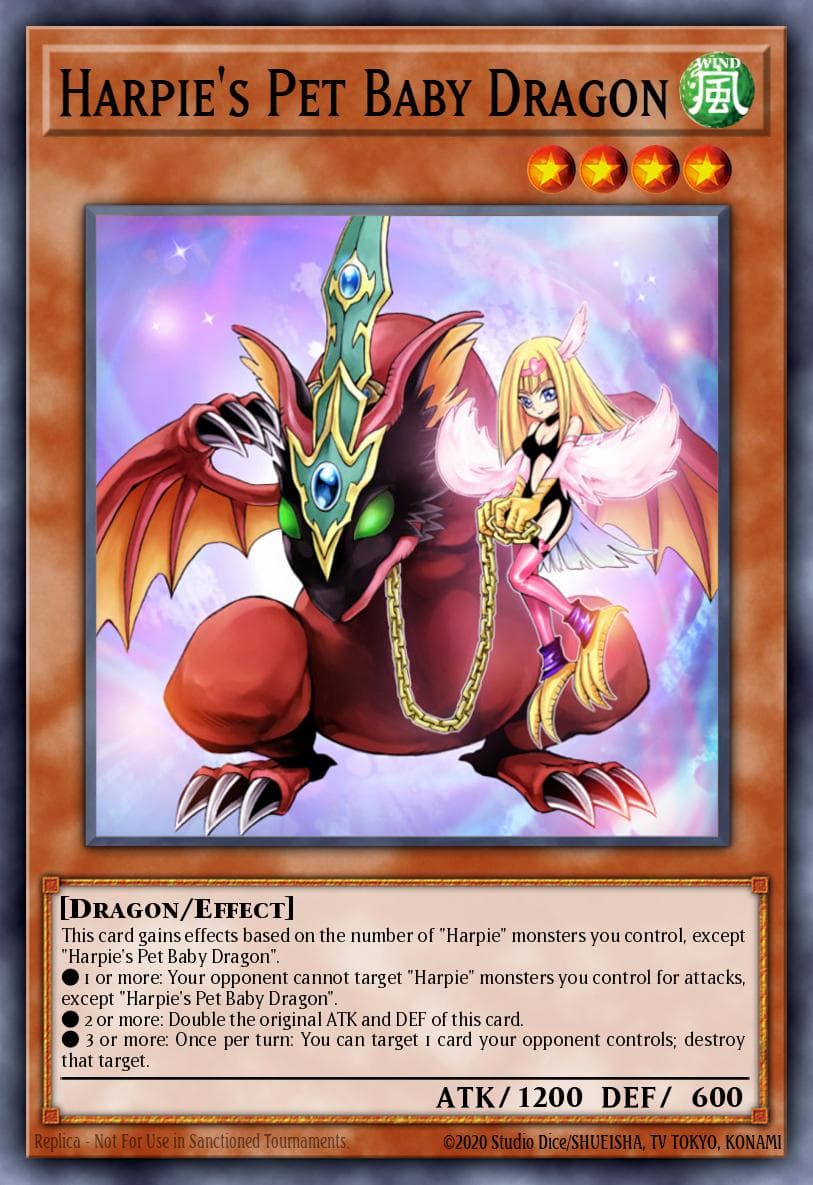 Harpie's Pet Baby Dragon Dark Revelation Volume 4 card