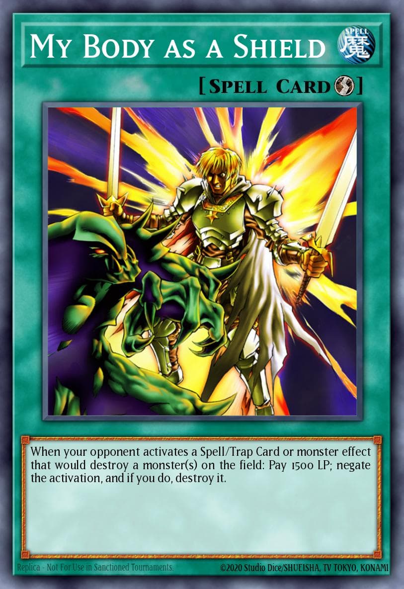 My Body as a Shield Champion Pack: Game One card
