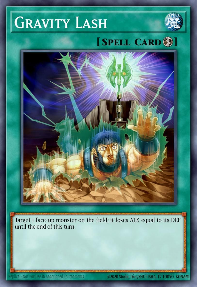 Gravity Lash Code of the Duelist Special Edition card
