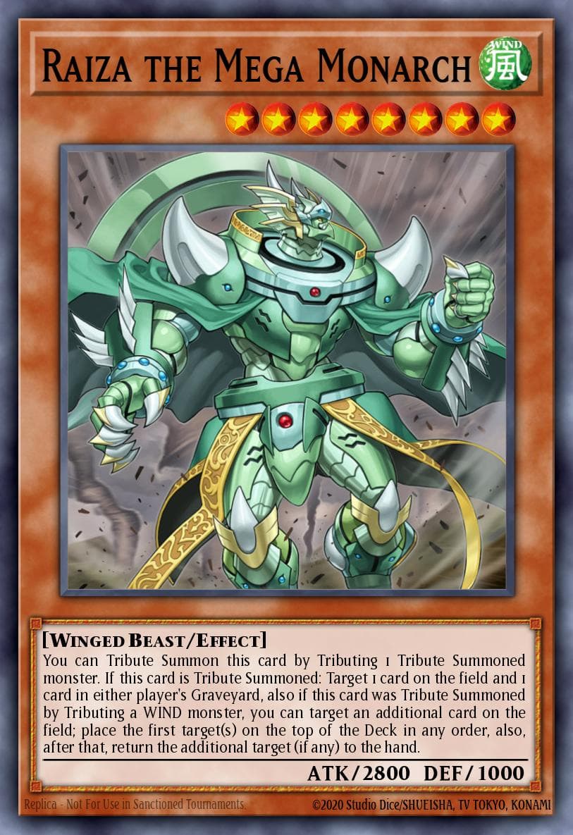 Raiza the Mega Monarch 2015 Mega-Tin Mega Pack card