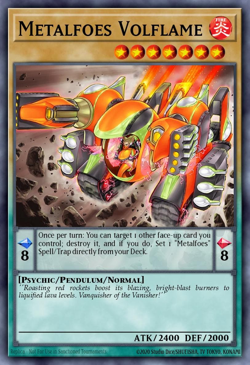 Metalfoes Volflame Ghosts From the Past card