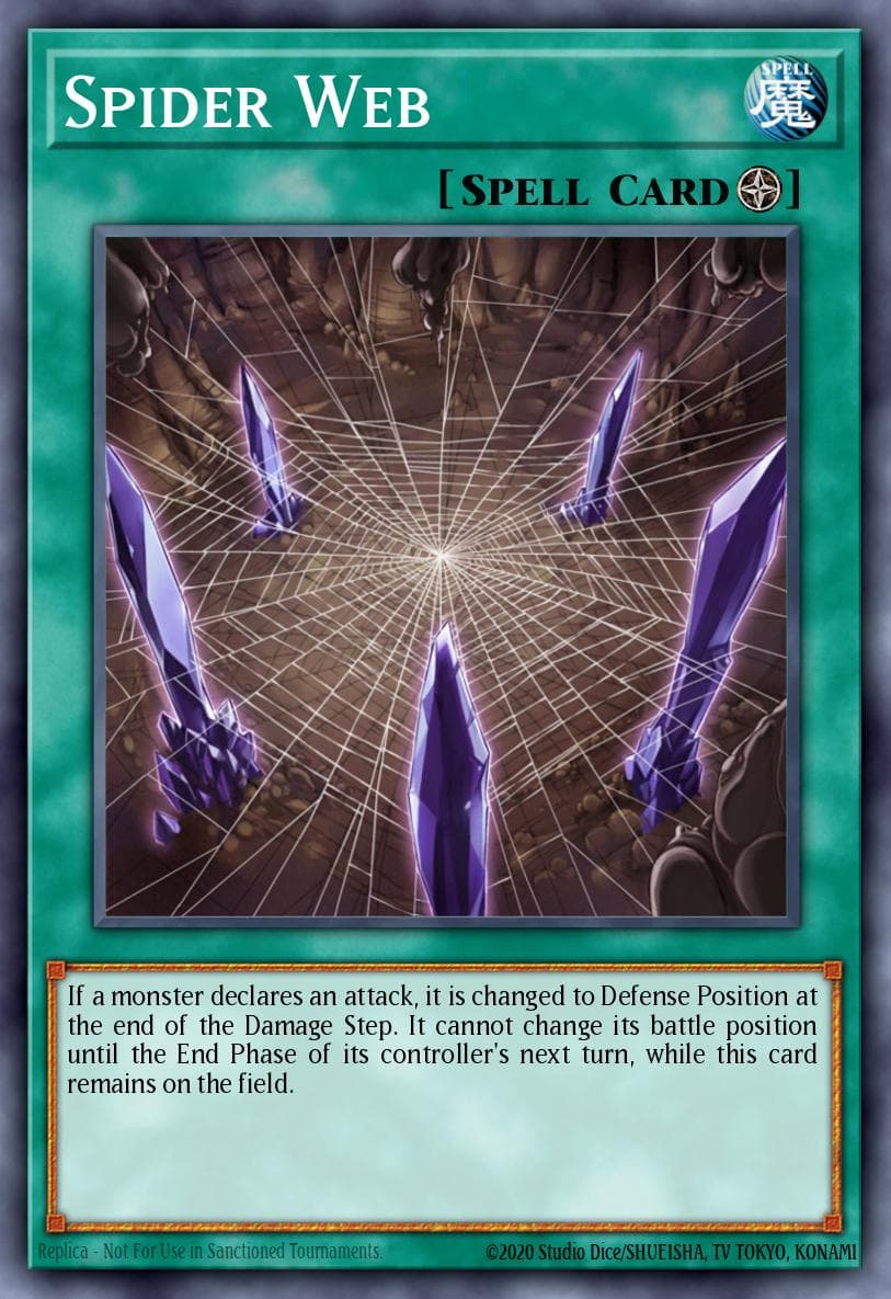Spider Web Stardust Overdrive: Special Edition card