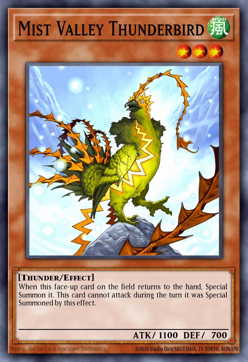 Mist Valley Thunderbird Duel Terminal 1 card