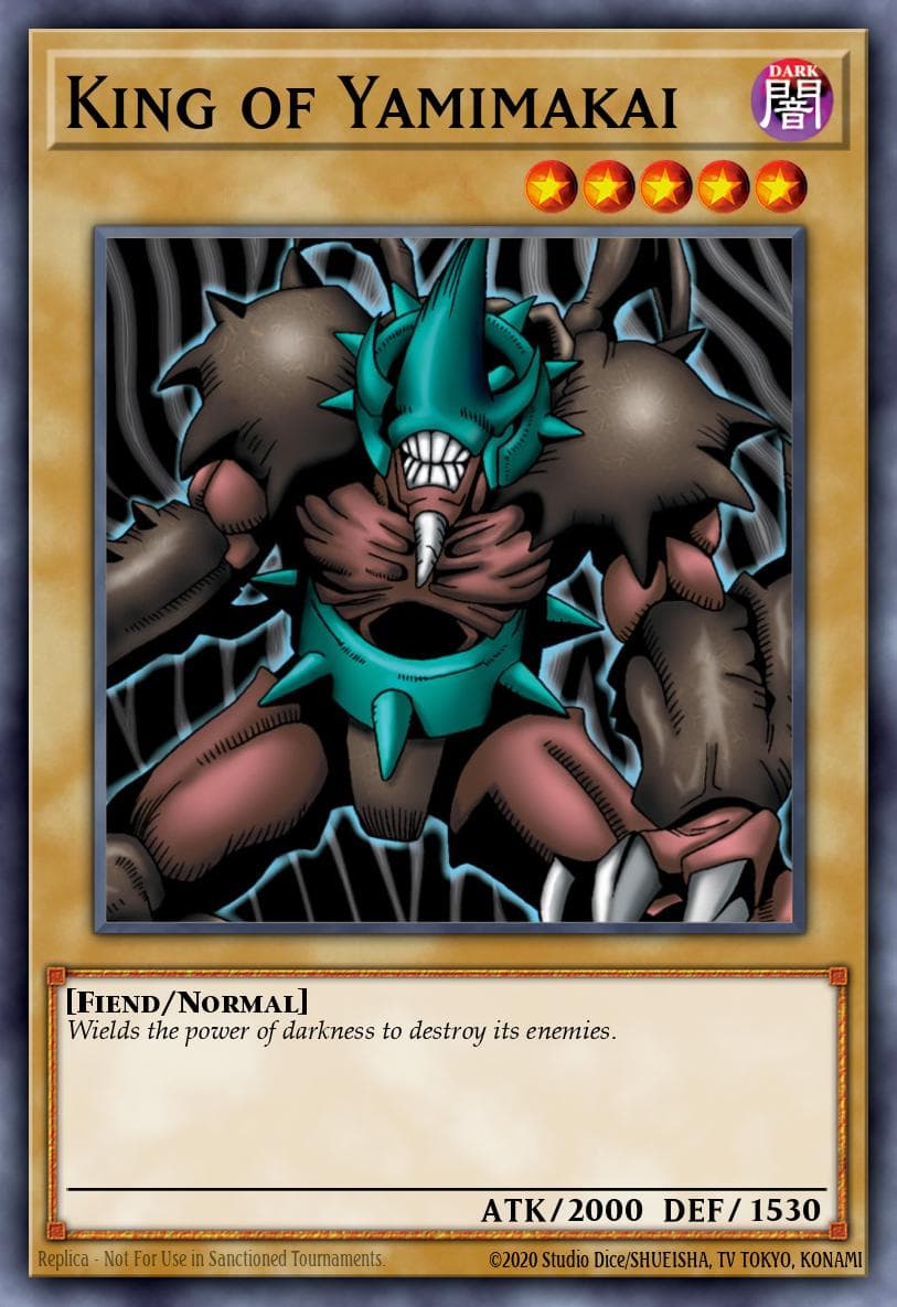 King of Yamimakai Dark Beginning 2 card