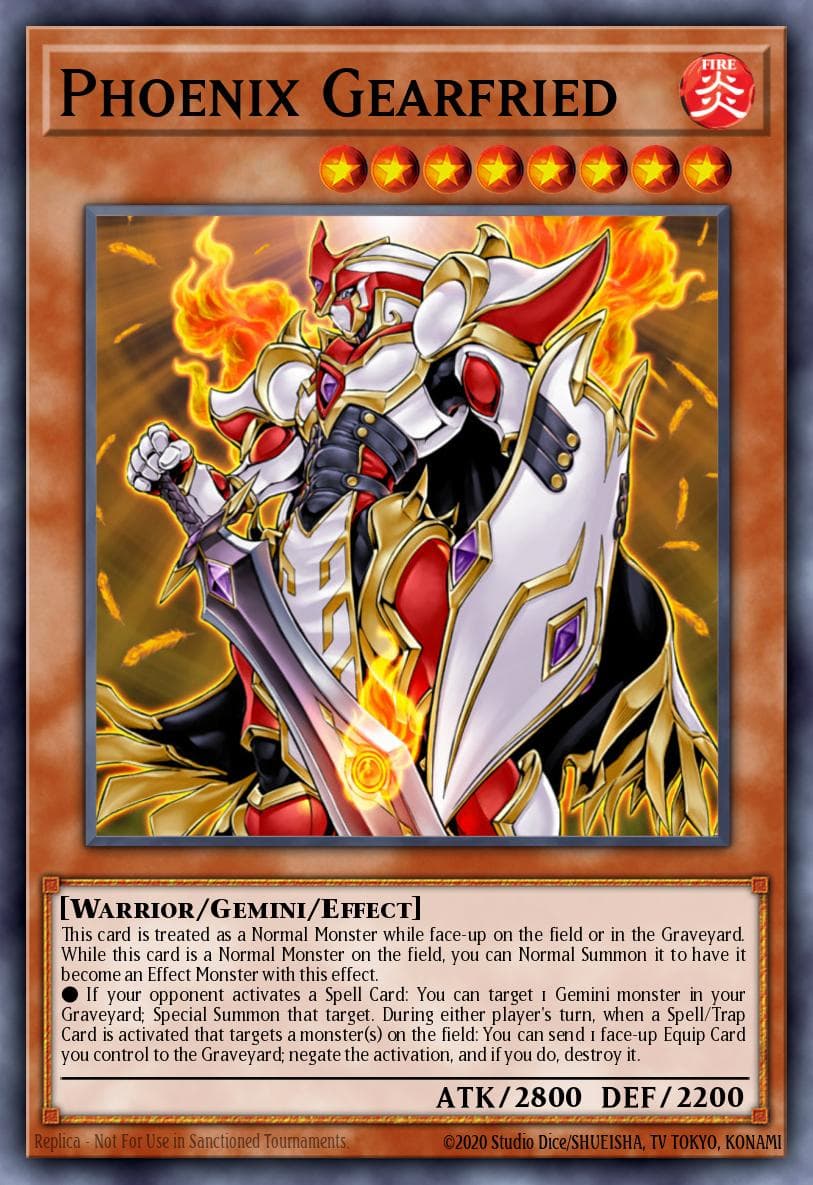 Phoenix Gearfried Legendary Decks II card