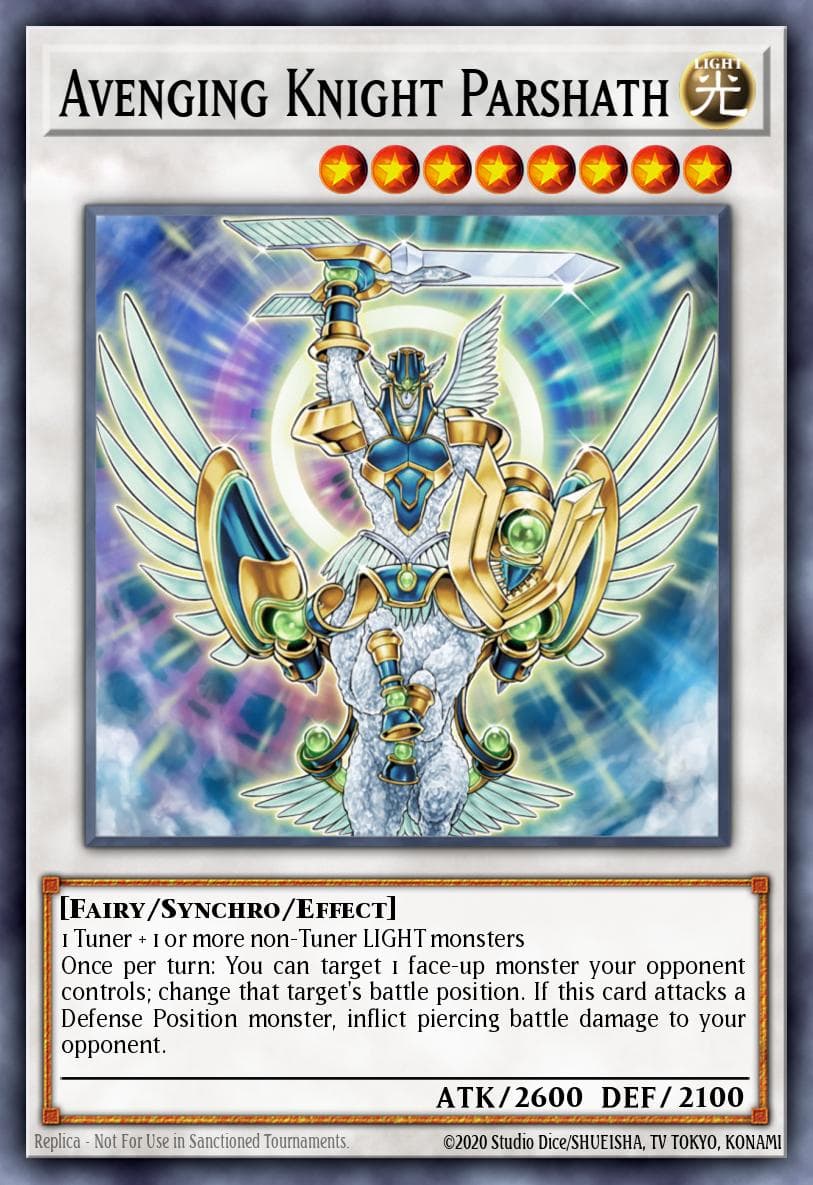Avenging Knight Parshath The Duelist Genesis: Special Edition card
