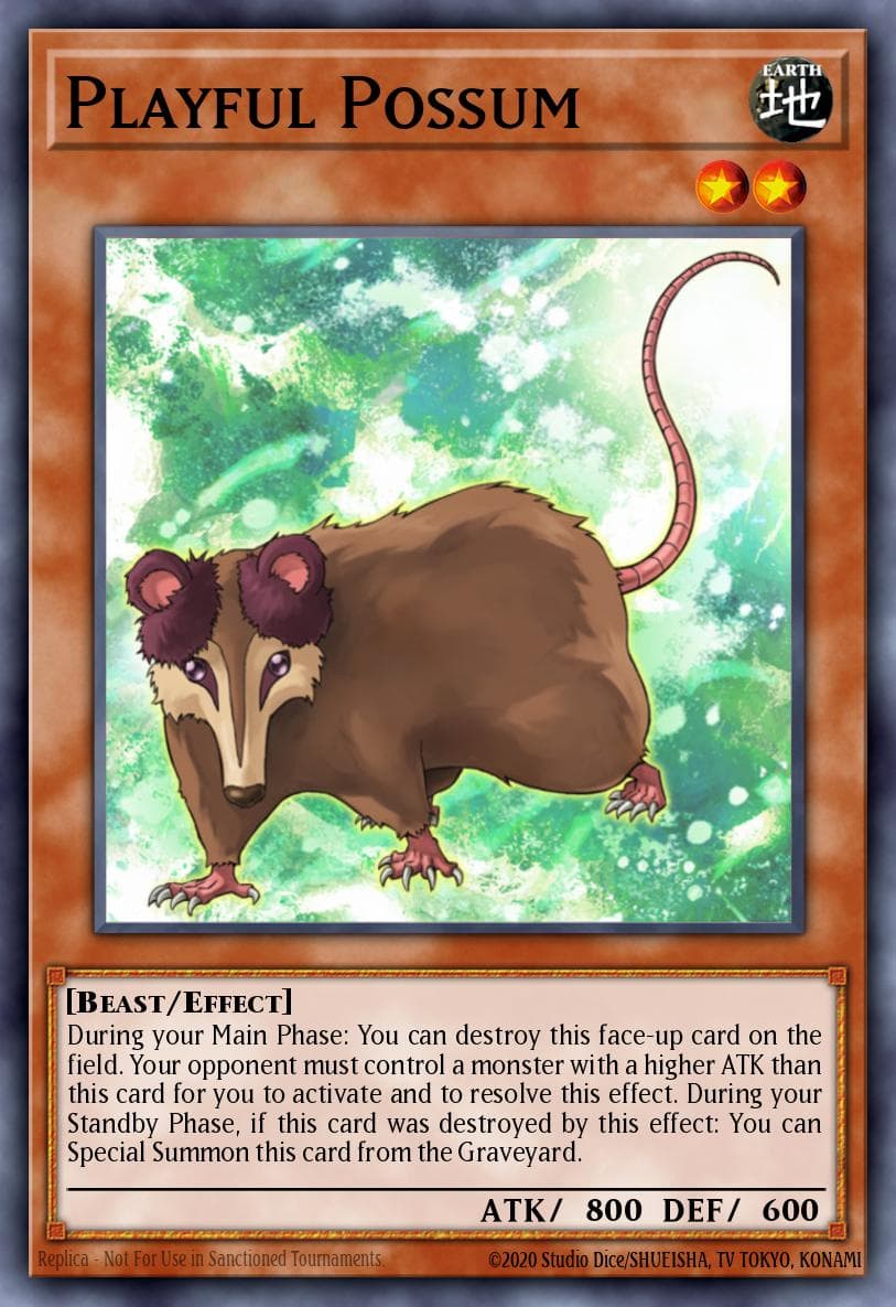 Playful Possum War of the Giants Reinforcements card