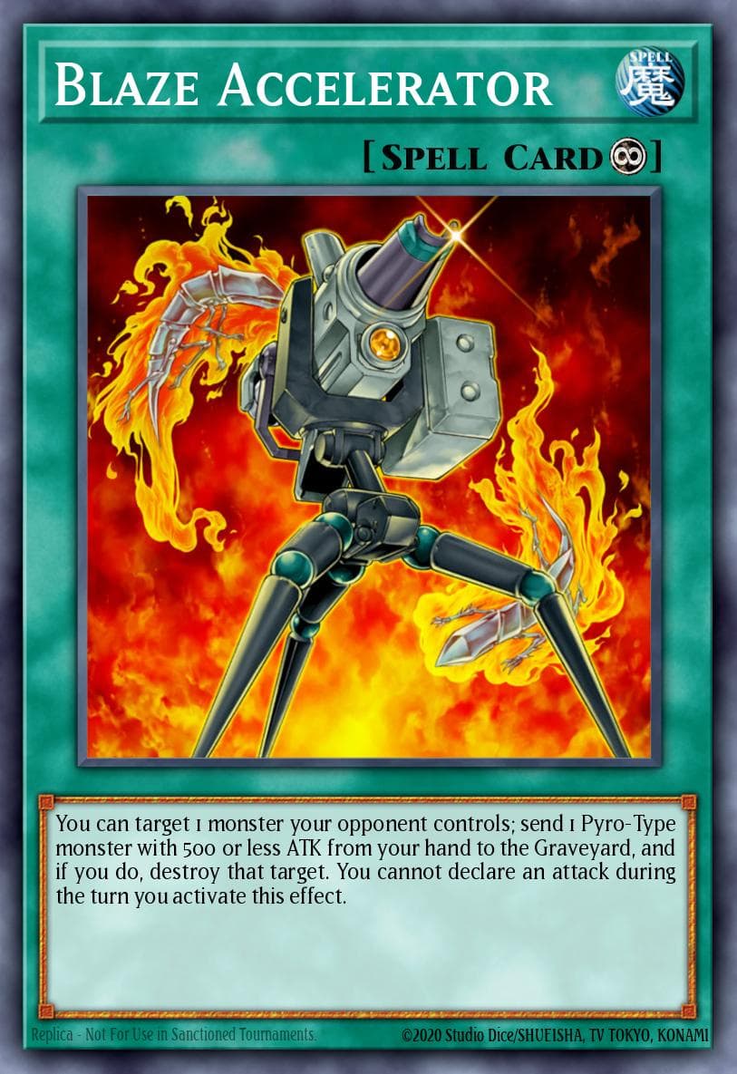 Blaze Accelerator Force of the Breaker: Special Edition card