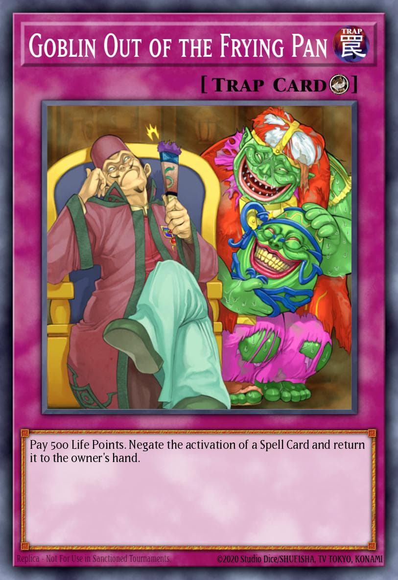 Goblin Out of the Frying Pan Dark Revelation Volume 4 card