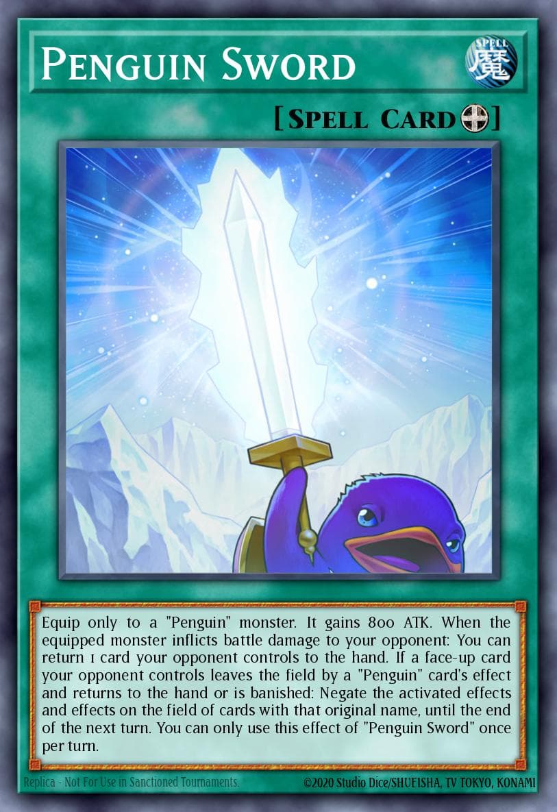Penguin Sword Brothers of Legend card