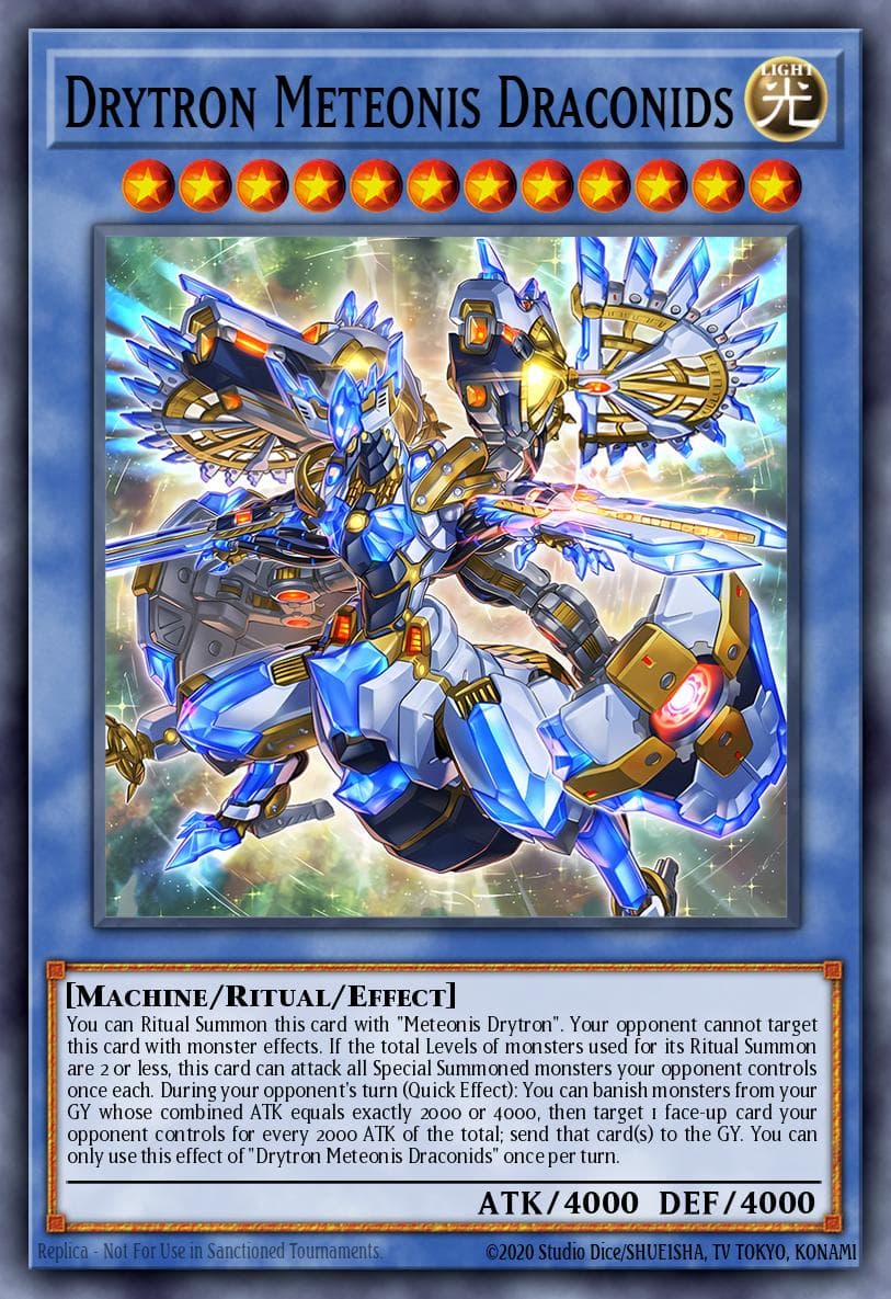 Drytron Meteonis Draconids Genesis Impact card