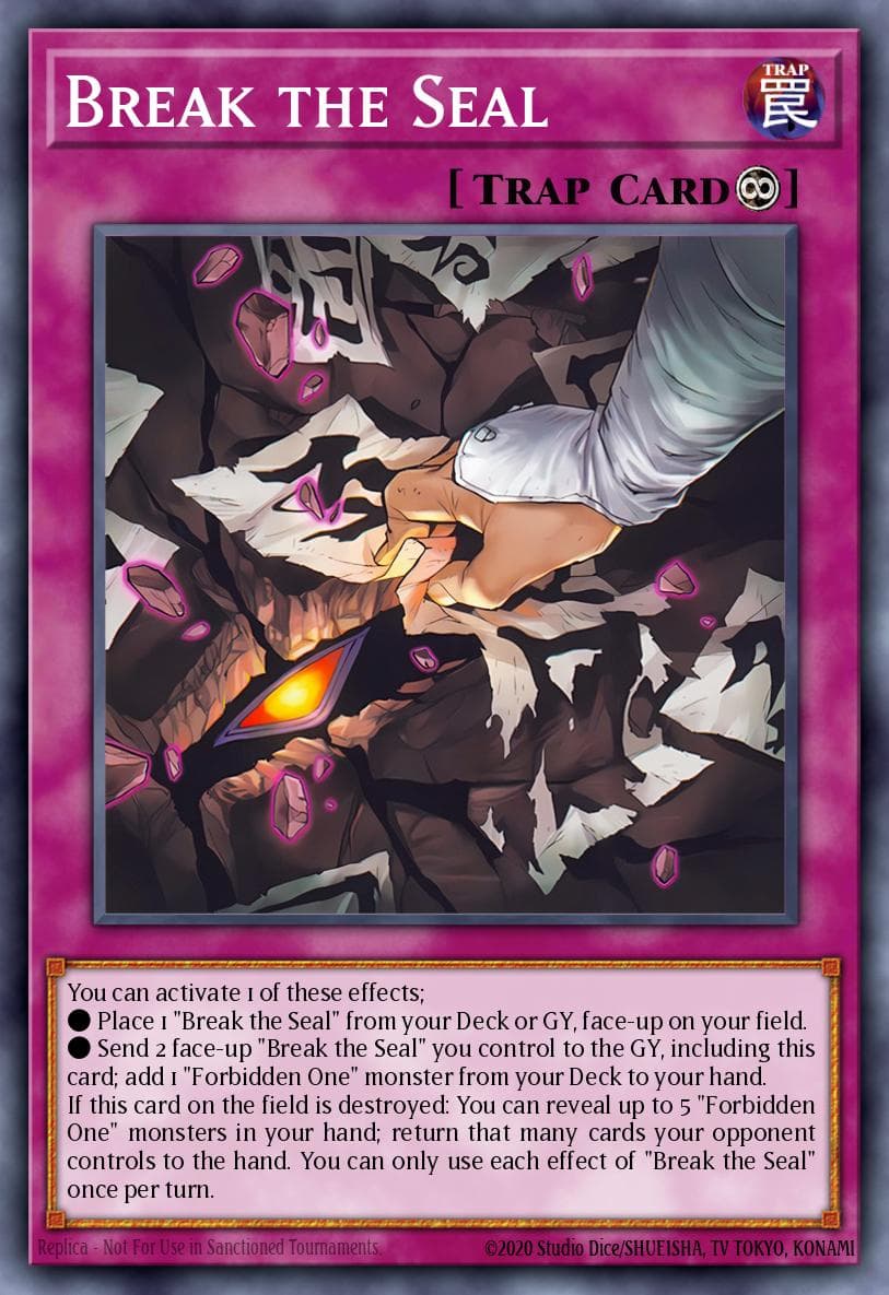 Break the Seal Maze of the Master card
