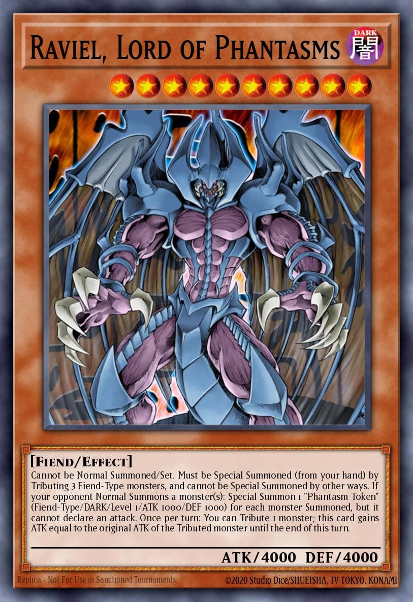 Raviel, Lord of Phantasms Dark Revelation Volume 4 card