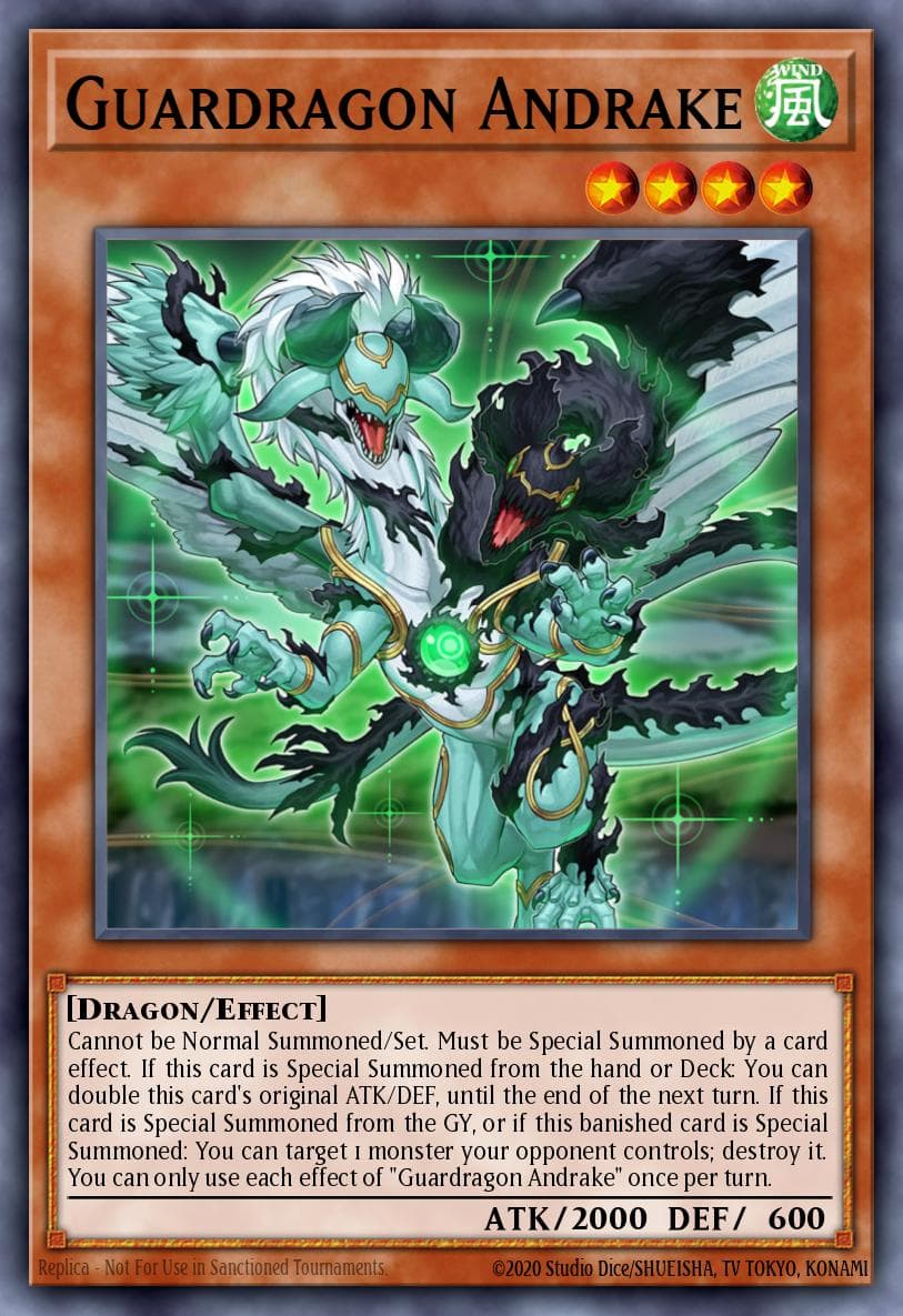 Guardragon Andrake 2020 Tin of Lost Memories Mega Pack card