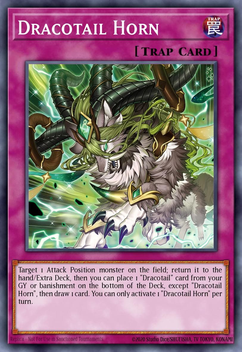 Dracotail Horn Justice Hunters card