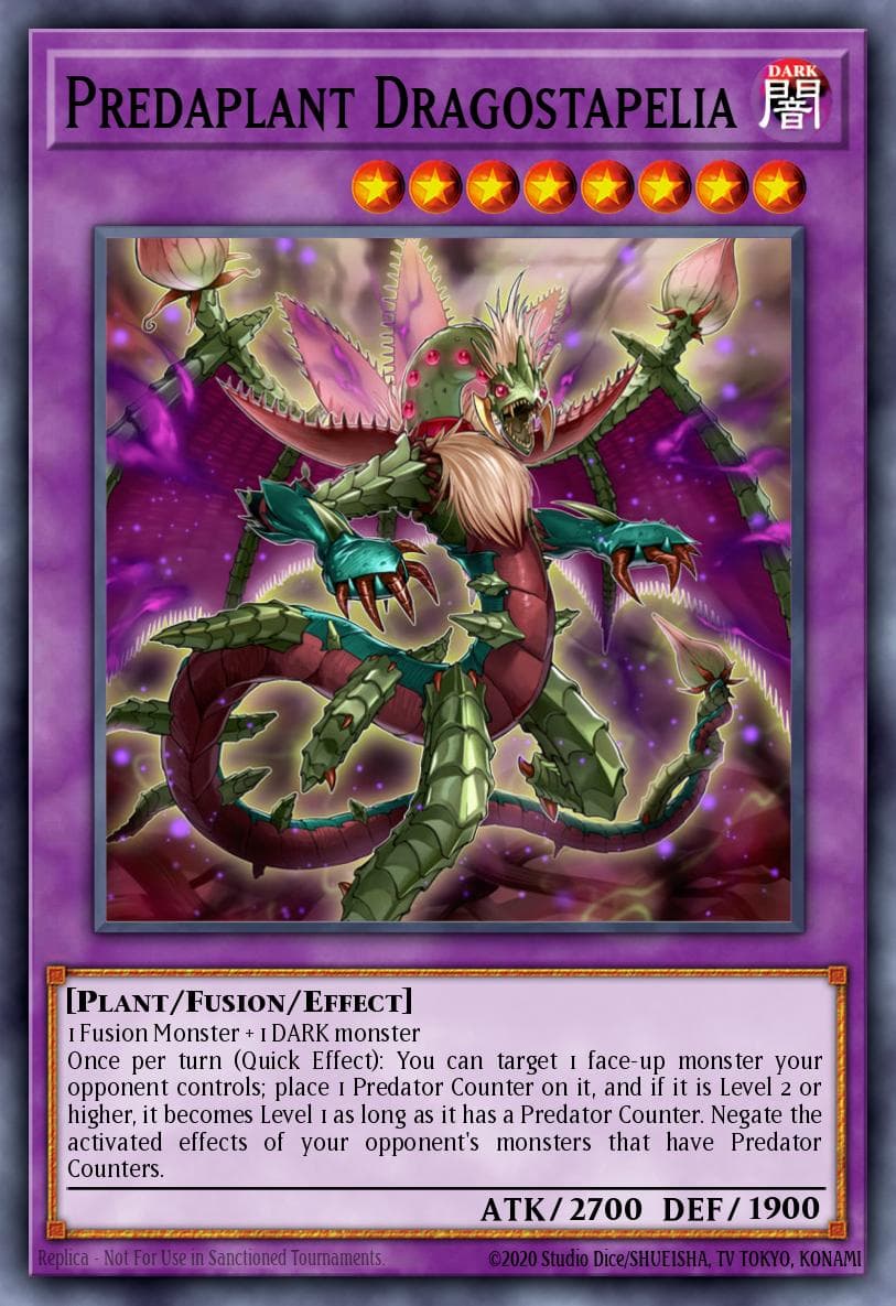 Predaplant Dragostapelia Legendary Duelists: Immortal Destiny card