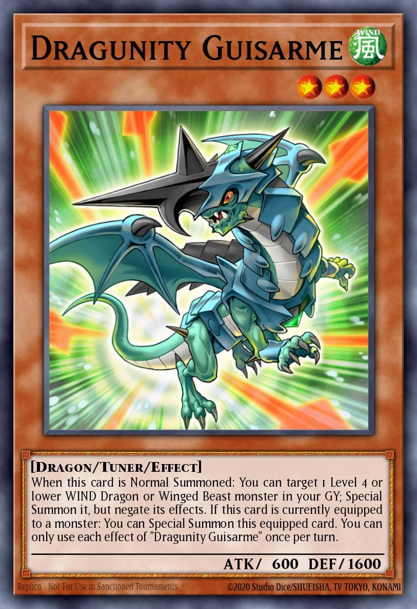 Dragunity Guisarme Hidden Arsenal: Chapter 1 card