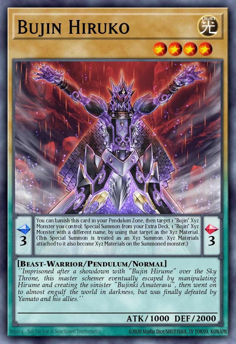 Bujin Hiruko Maximum Crisis: Special Edition card