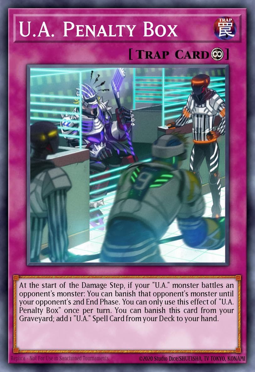 U.A. Penalty Box Crossed Souls: Advance Edition card