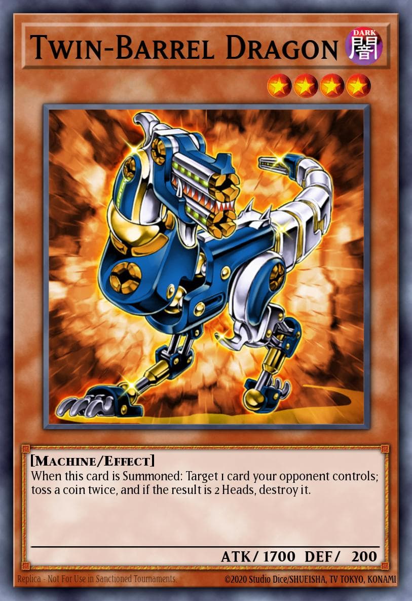 Twin-Barrel Dragon Speed Duel: Battle City Box card