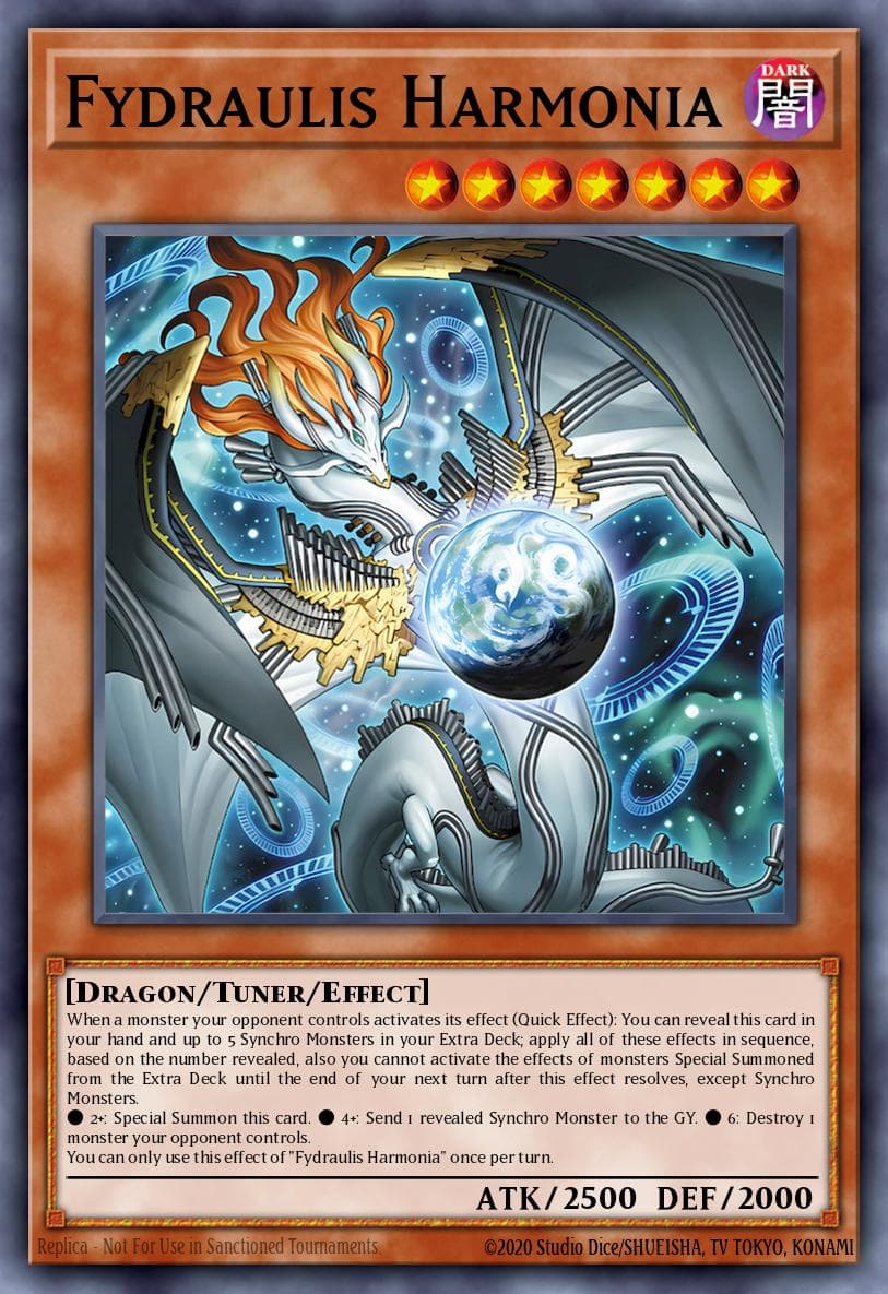 Fydraulis Harmonia Blazing Dominion card